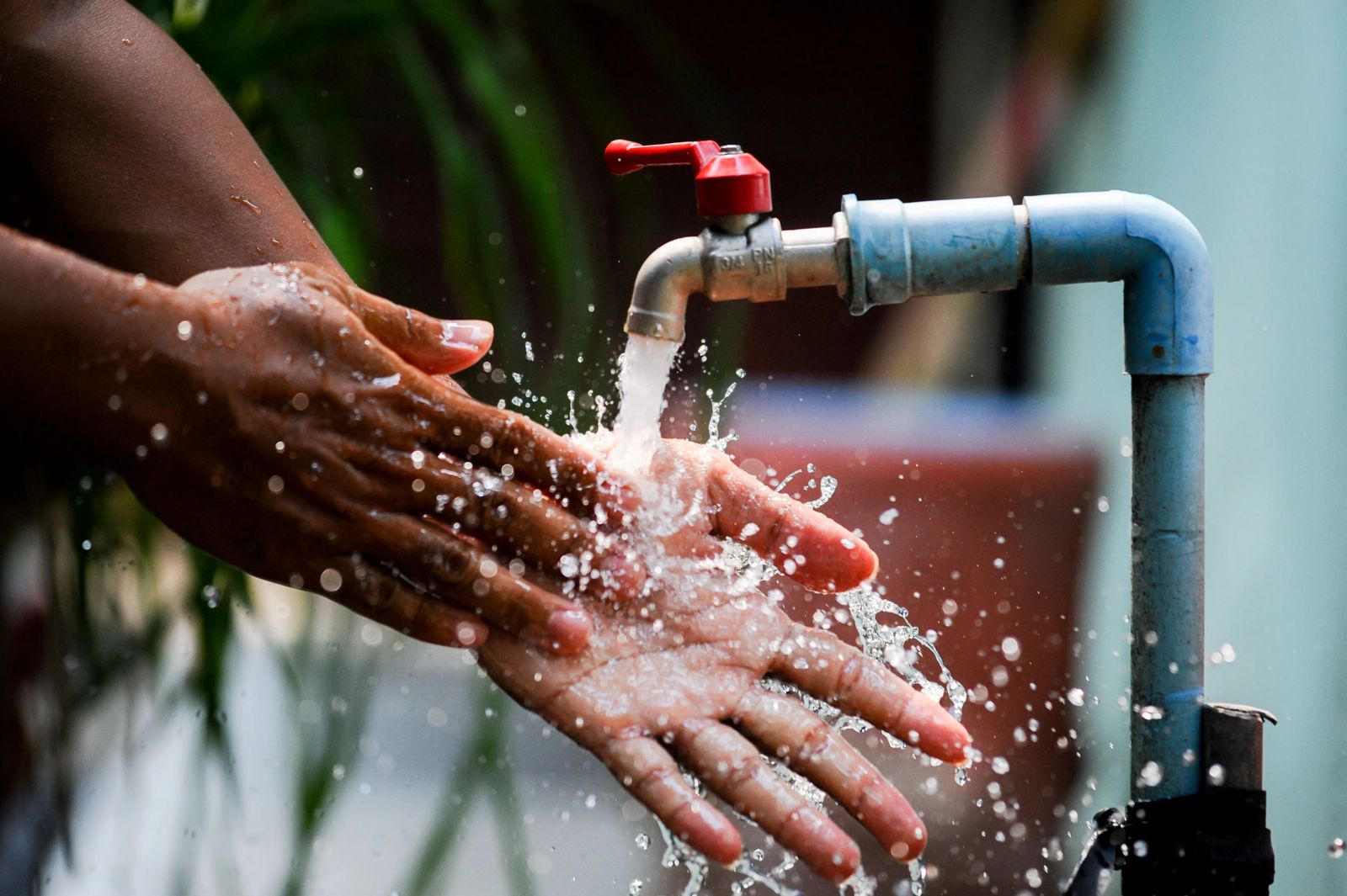 Water sanitation installation